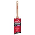 Wooster 2-1/2" Semi-Oval Angle Sash Paint Brush, Silver CT Polyester Bristle, Wood Handle 5228